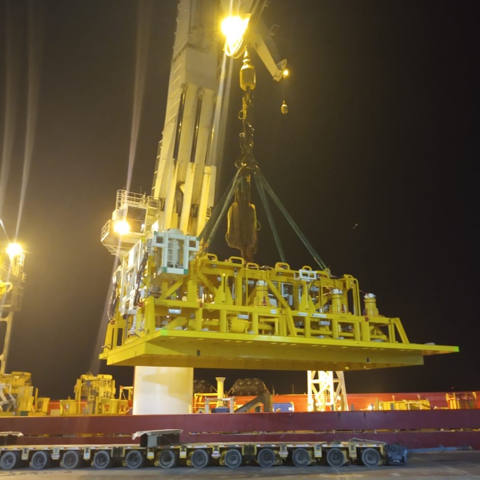 Portocel atesta excelência operacional no embarque de peça de 250 toneladas