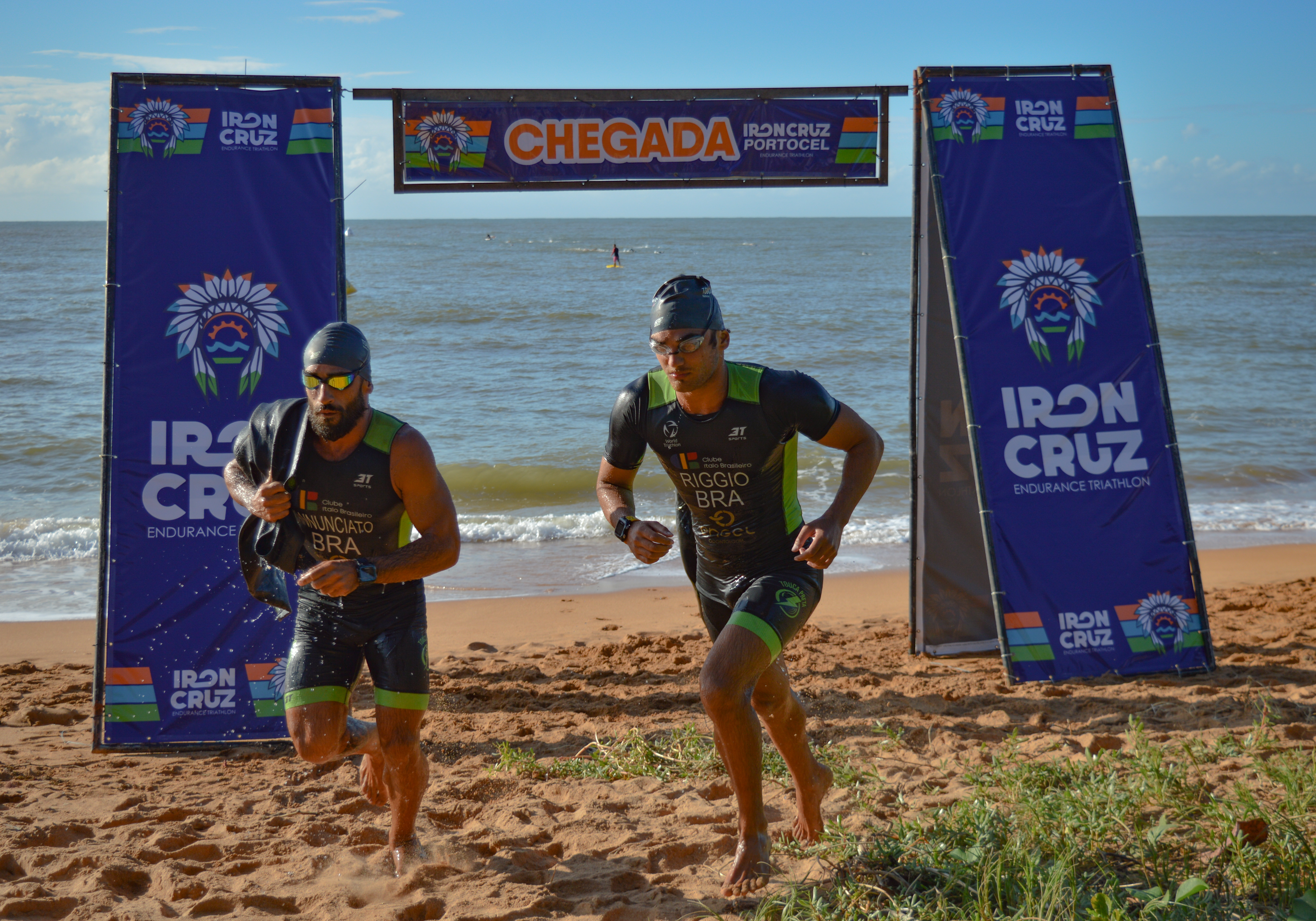 Simulado de triathlon agita Barra do Sahy