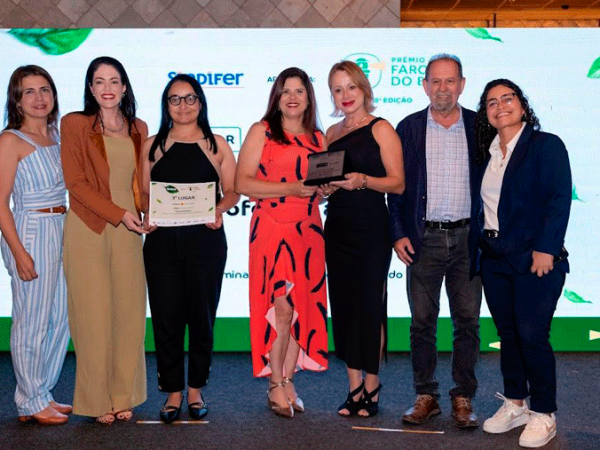 Portocel conquista a terceira colocação da premiação Farol do Bem